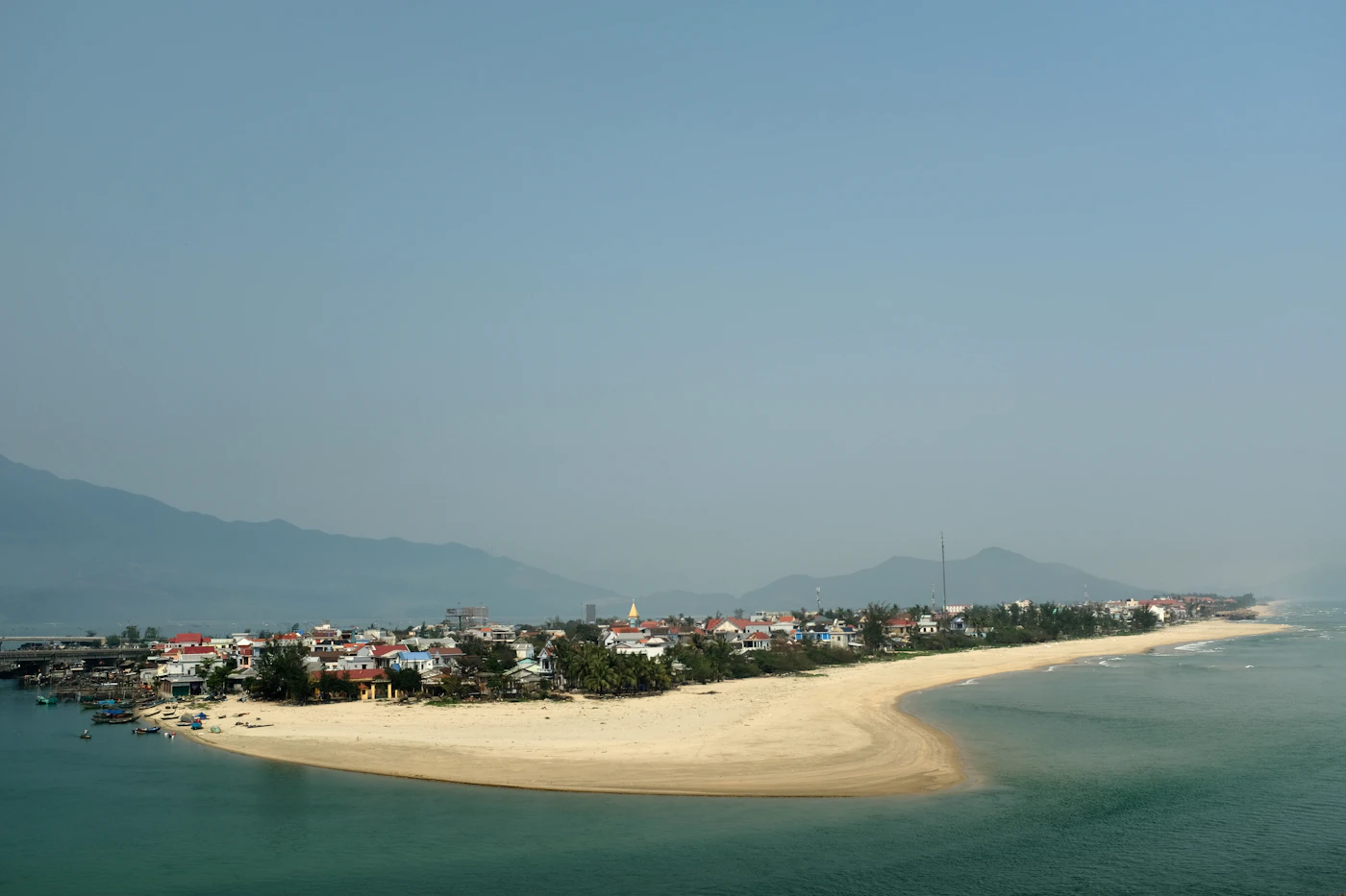 Sandy shoreline at Lăng Cô, Central Vietnam